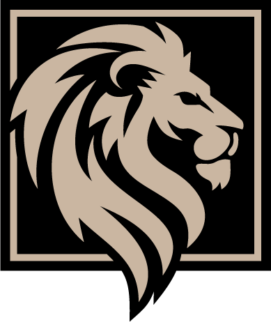 Lewis Defense Law Lion Logo